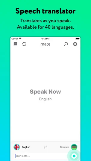 Mate Translate – AI Translator iPhone-skjermbilde 4