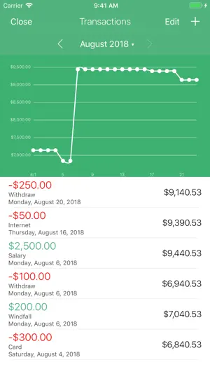 Spendable - Managing Balance screenshot 2