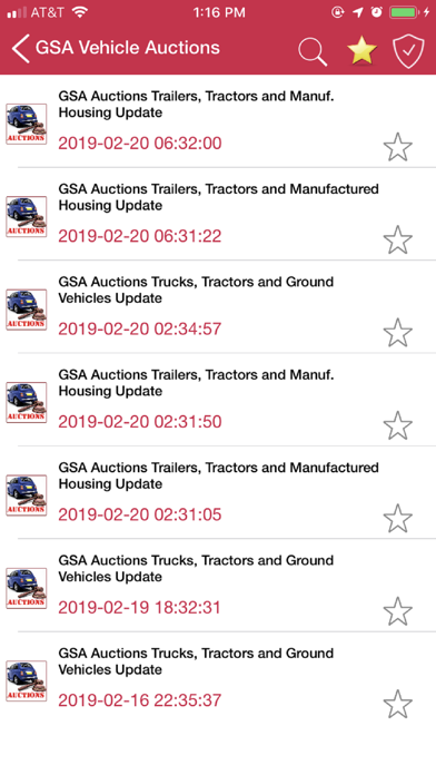 GSA Auctions - USA All States Screenshot