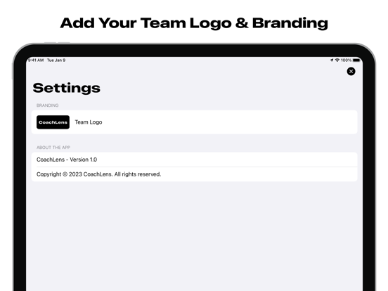 CoachLens: Video Coaching App iPad screenshot 7 - Sports app