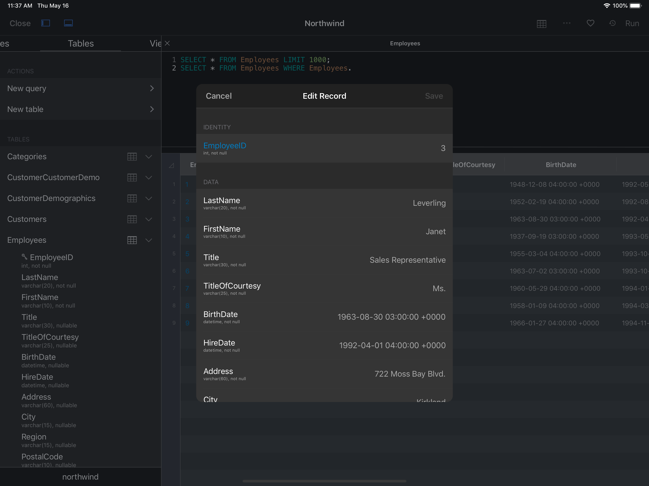 MySQL Client by SQLPro