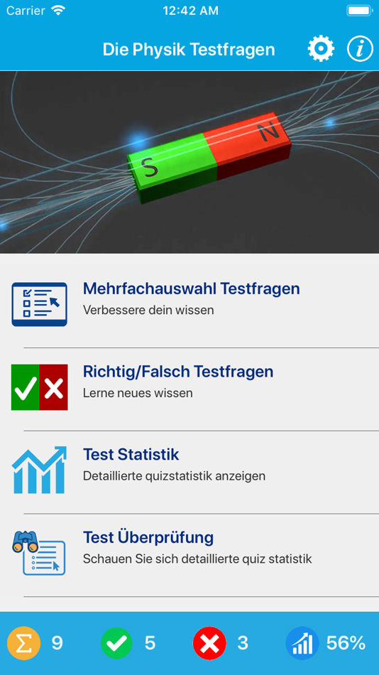 #1. Die Physik Quiz (iOS) Podle: Coskun CAKIR