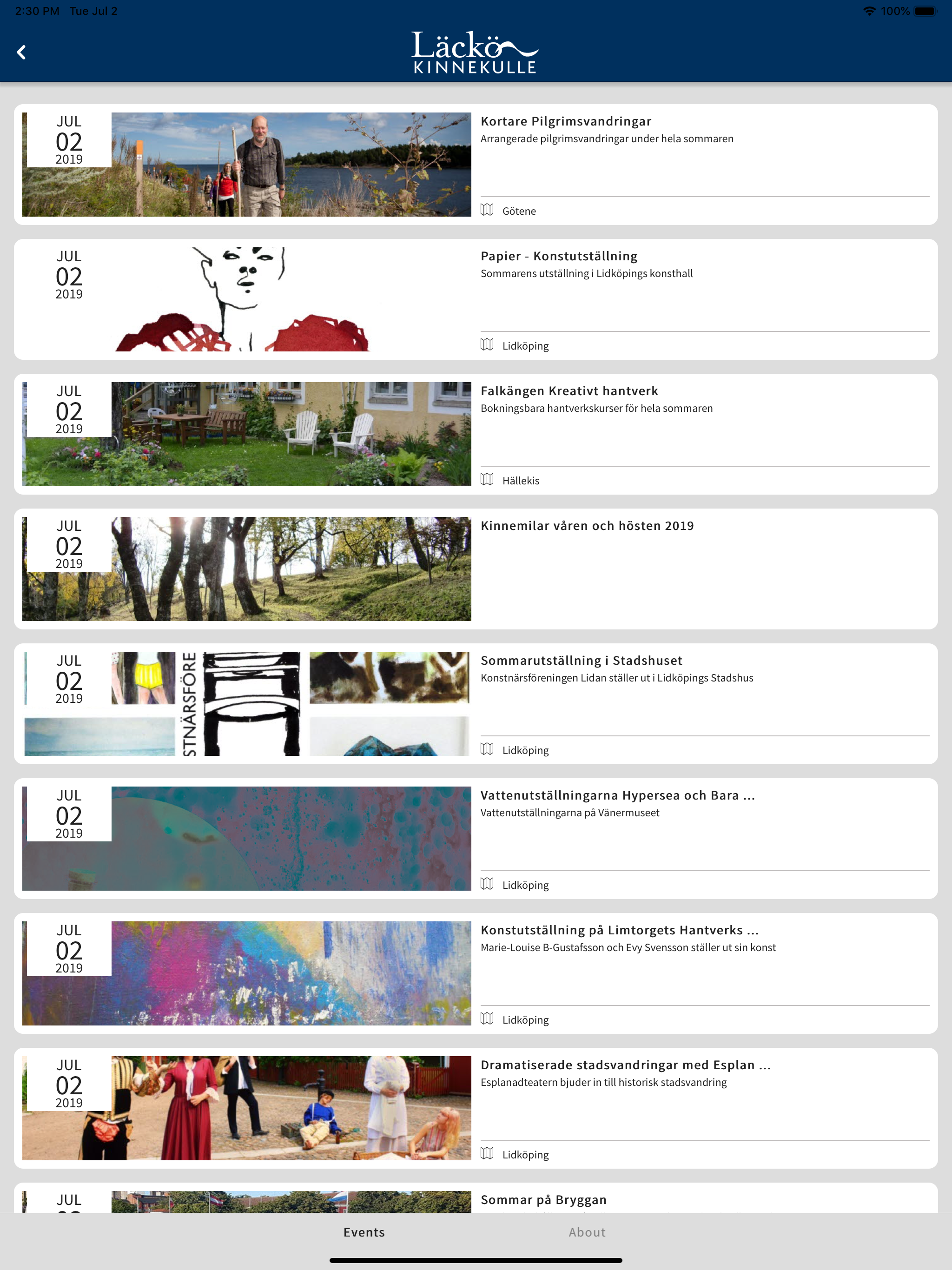 Läckö Kinnekulle screenshot 9