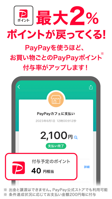 screenshot of PayPay-ペイペイ 1