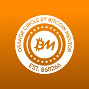 Bitcoin Mentor Orange Circle
