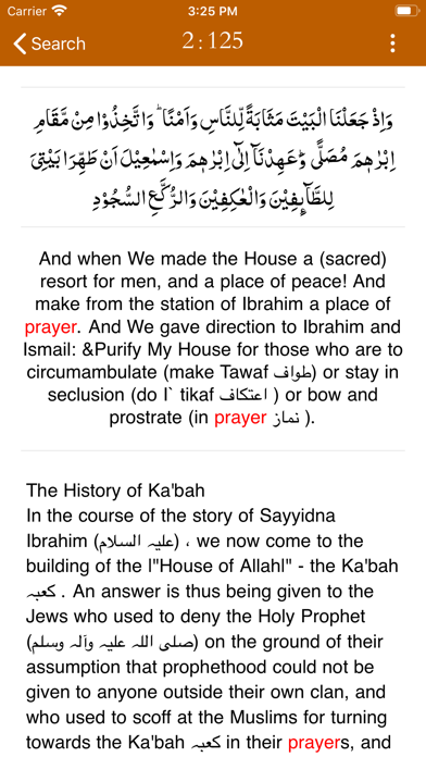 Marriful Quran in English iPhone screenshot