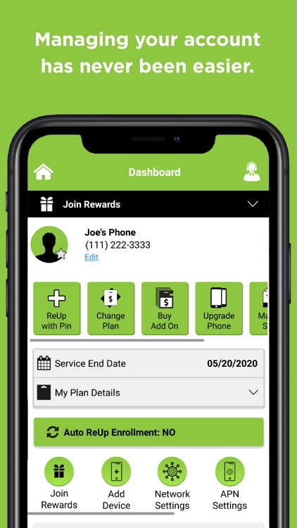 SIMPLE Mobile My Account