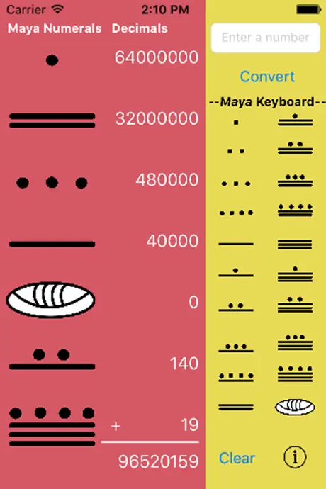 Learn Maya Numbers