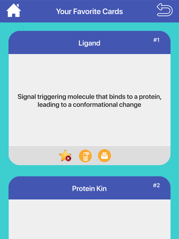 GRE Biology Flashcards iPad screenshot