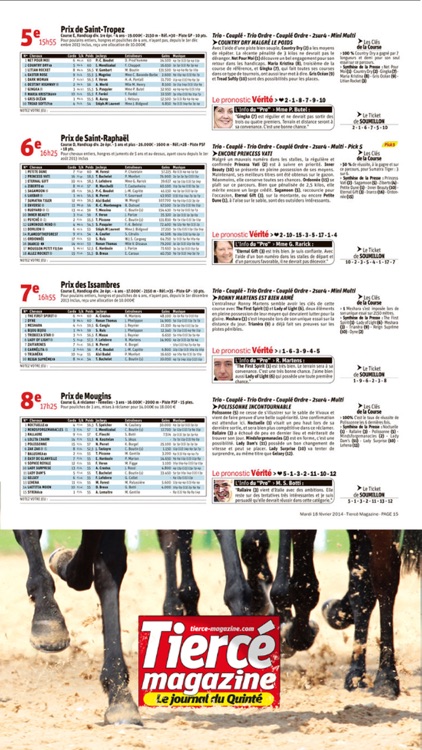 Tiercé Magazine: pronostics screenshot-3
