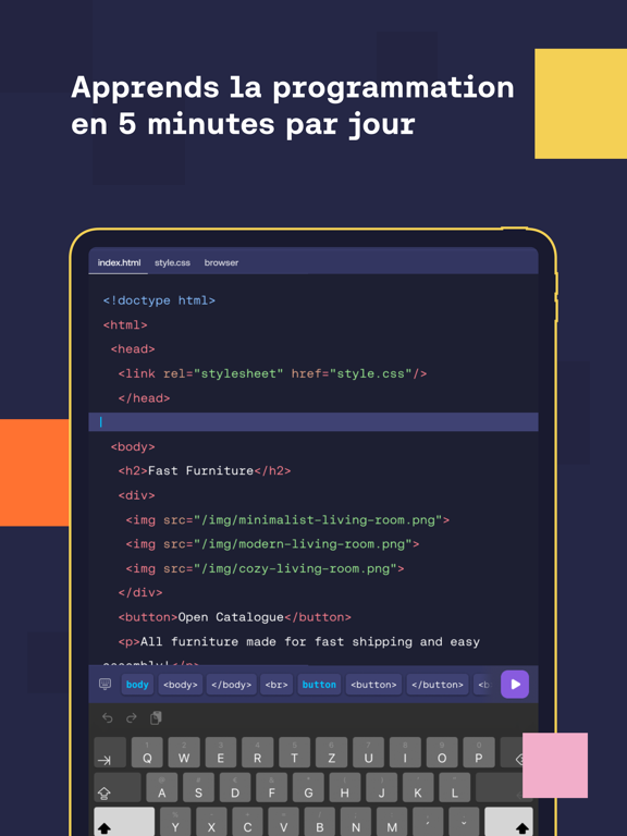 Screenshot #4 pour Mimo codage: Apprendre à coder