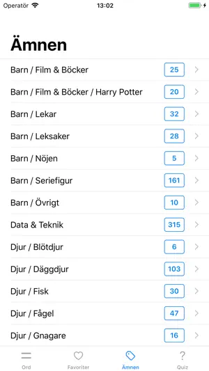 Svenskt teckenspråkslexikon screenshot 3