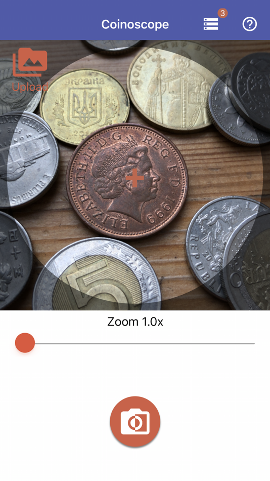 #4. Coinoscope: visual coin search (iOS) By: Miccron