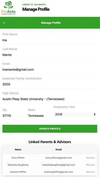 FinAide iPhone screenshot 6 - Education app