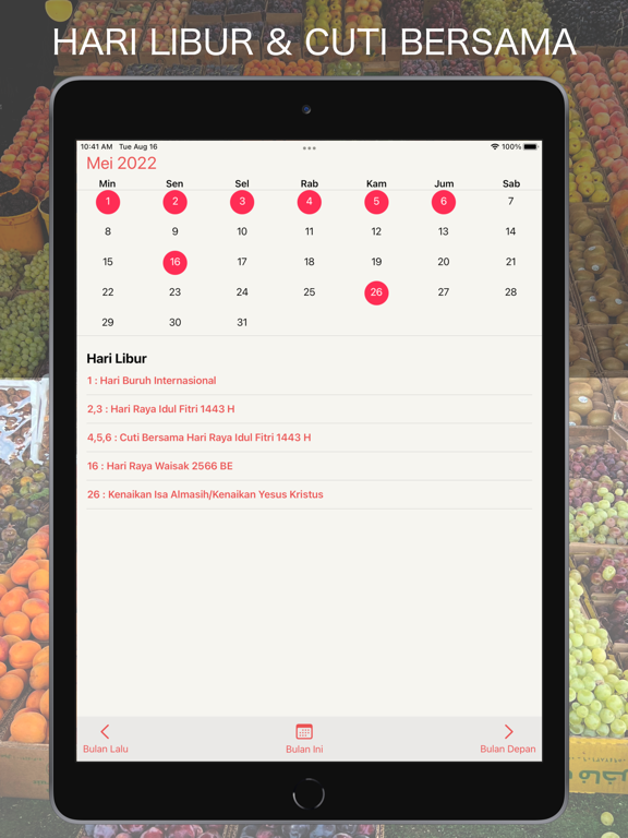 Screenshot #5 pour Kalender Indonesia 2025