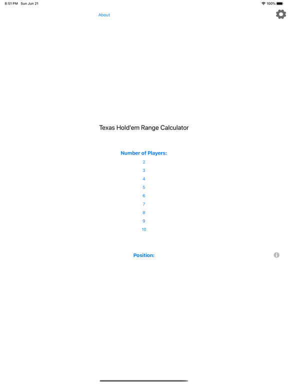 Screenshot #4 pour Poker Range Calculator