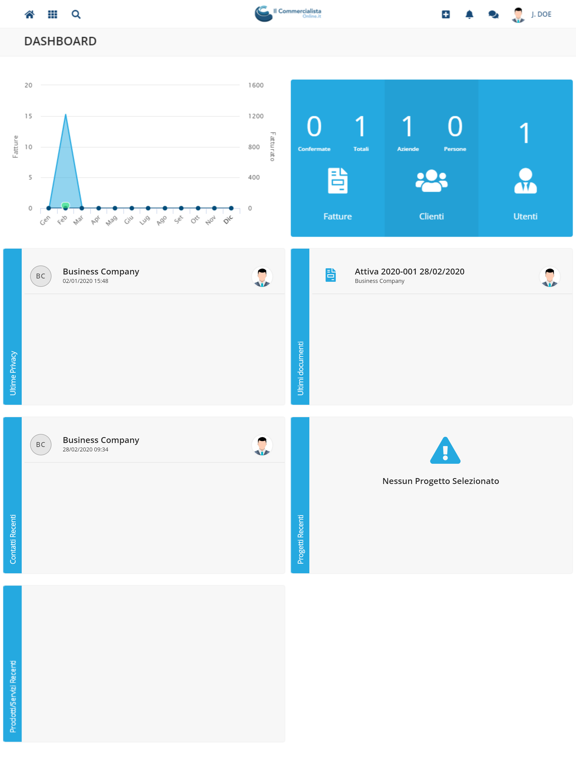 Il Commercialista Online iPad screenshot