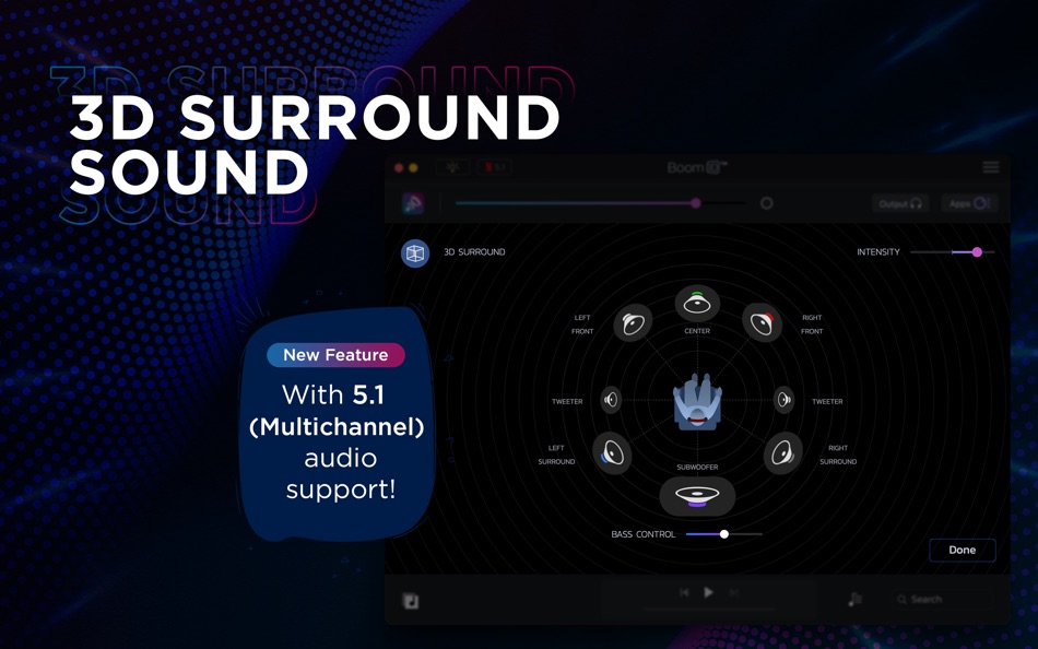 #3. Boom3D: Volume Booster and EQ (macOS) 由: Global Delight Technologies Pvt. Ltd