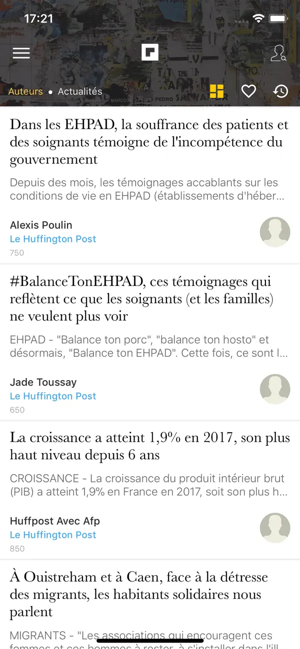 Screenshot #1 pour Opinion Journaliste Actualité
