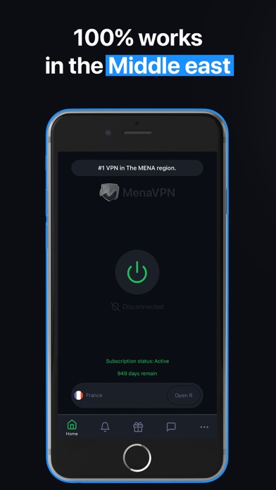 Mena VPN | UAE, Saudi, Qatar Screenshot