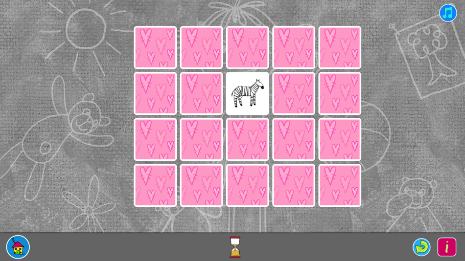 #5. Memory Game - Millie and Teddy (iOS) 来自: Anne Moulvad