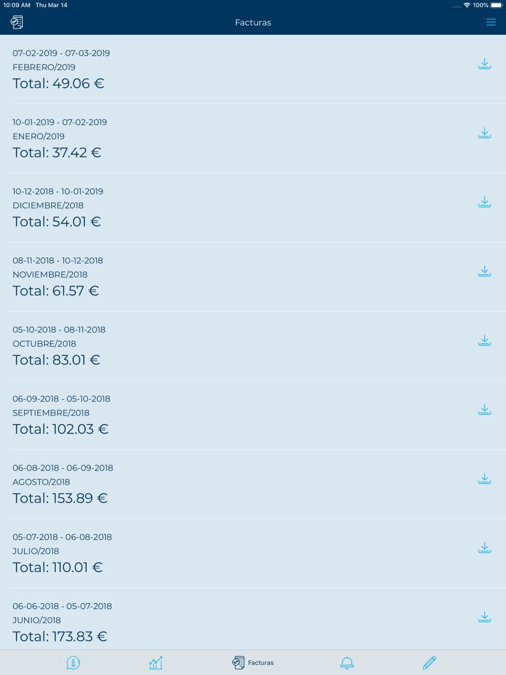 #2. GIAHSApp (iOS) By: GESTION INTEGRAL DEL AGUA DE HUELVA SA.