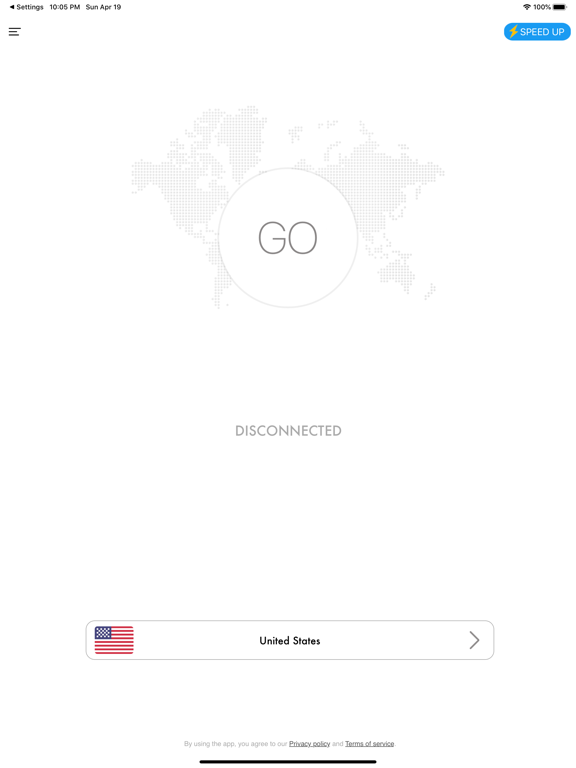 Screenshot #4 pour Super VPN, pour iPhone et iPad