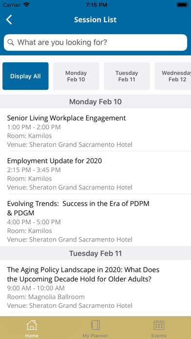 LeadingAge CA iPhone screenshot 2 - Business app