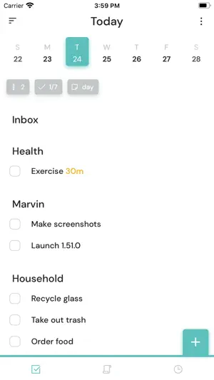 Amazing Marvin: ADHD Planner screenshot 1