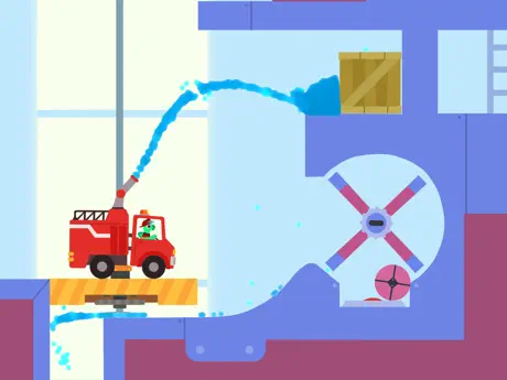 Dinosaur Fire Truck Games kids