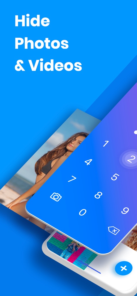 PV - Secret Photo Album - Users can safeguard personal memories with a secure numerical keypad and robust password protection.