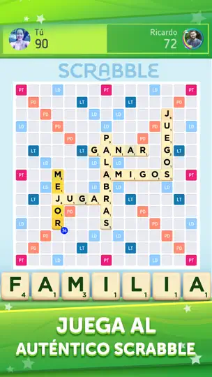 Captura de pantalla de Scrabble® GO: Fiesta De Letras en iPhone 1