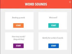 Word Sounds / Phonemes screenshot 1