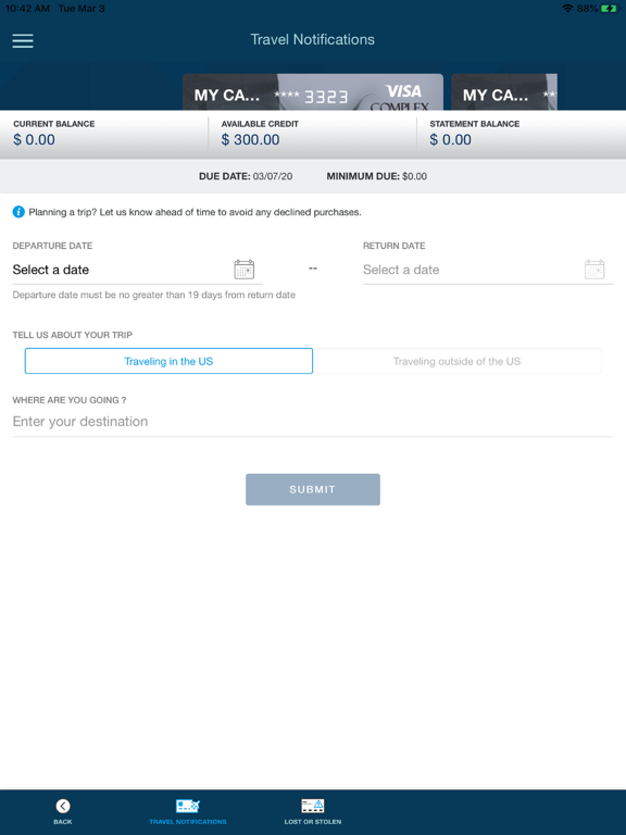 CCFCU Credit iPad screenshot