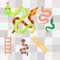 Snakes and Ladders game is a an easy one of the most fun and challenging dice game for the whole family and friends