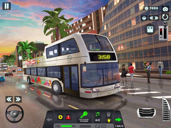 Bus Driving Games: Car Parking