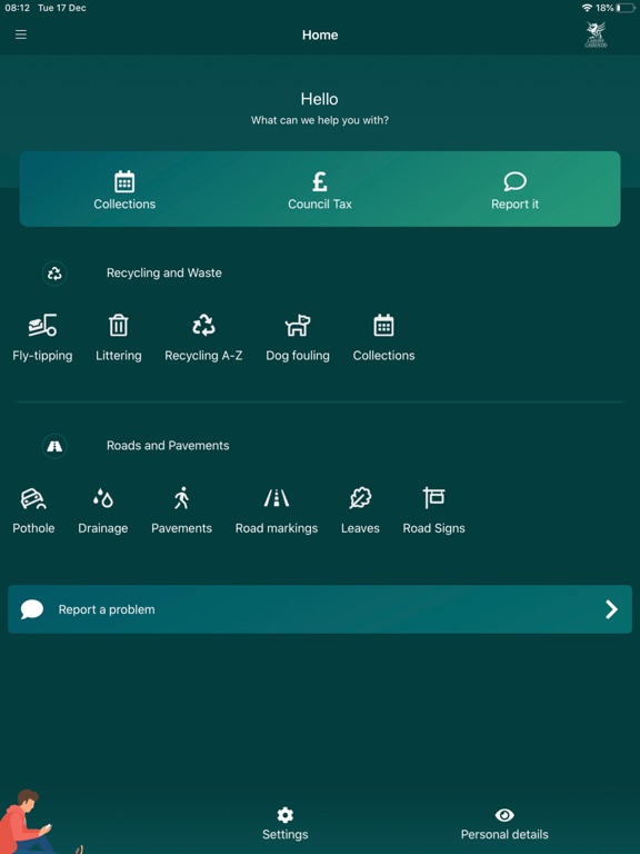 App screenshot