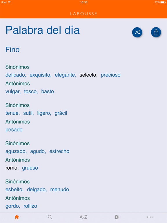 App screenshot