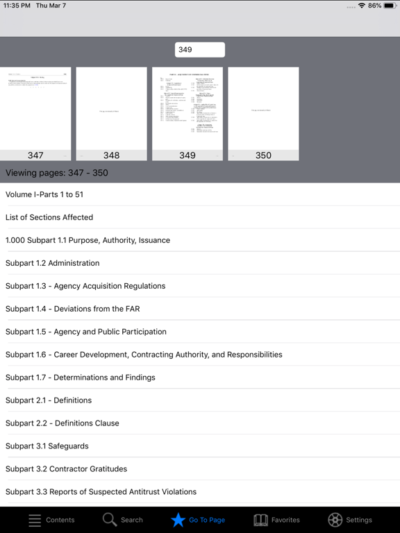 iFAR iPad screenshot