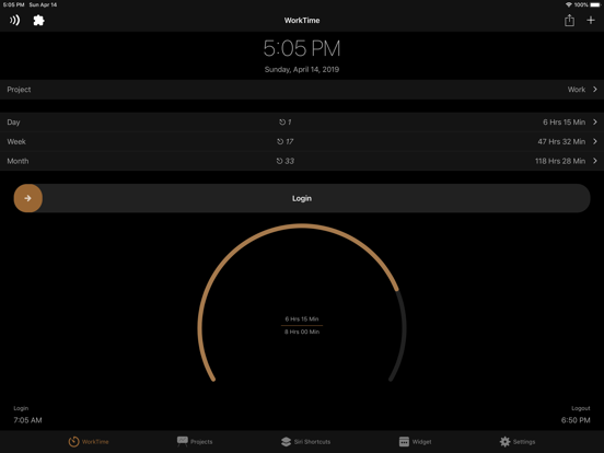 Screenshot #4 pour iboChron - heures de travail