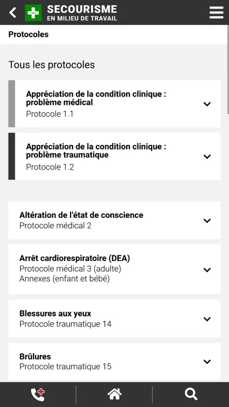 Secourisme - Milieu de travail screenshot 4 of 5