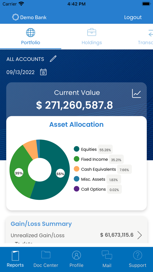 #2. GlobalWealth Access (iOS) 由: Fi-Tek,LLC