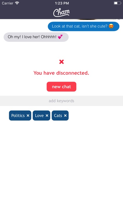 CHAM – Find People to Chat screenshot-4