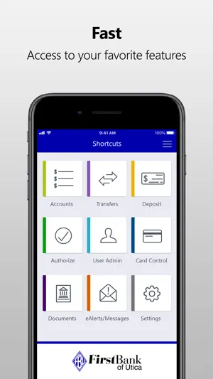 First Bank Utica screenshot 2
