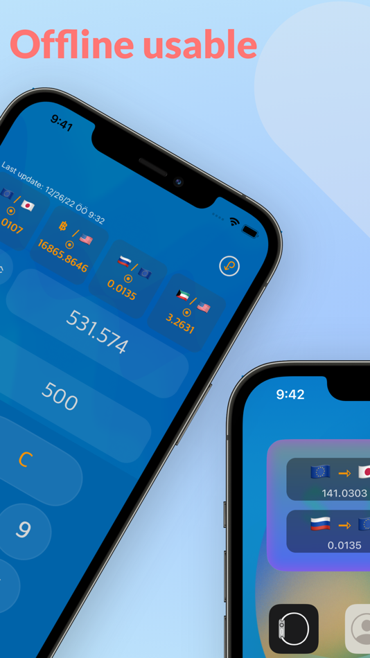 #2. Live Currency Converter+Widget (iOS) 由: Mimol