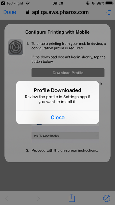 App screenshot