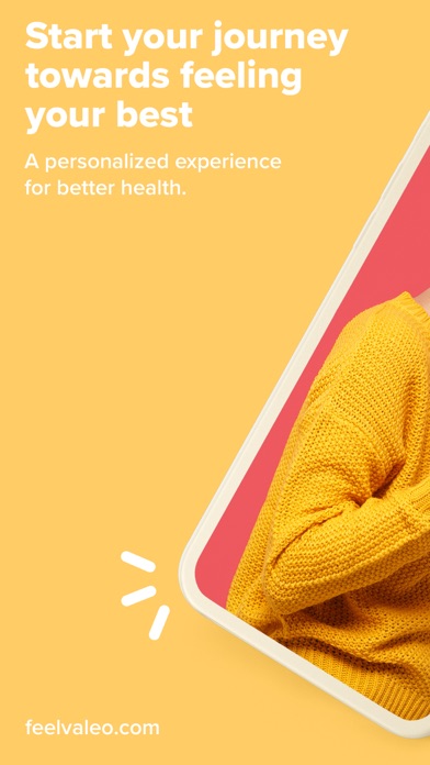 Screenshot 1 of Valeo Health: At-home Wellness App