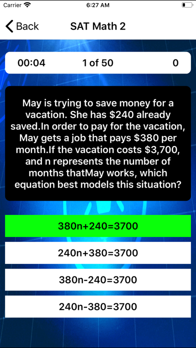 Screenshot #3 pour SAT Exam Prep 2025-2026