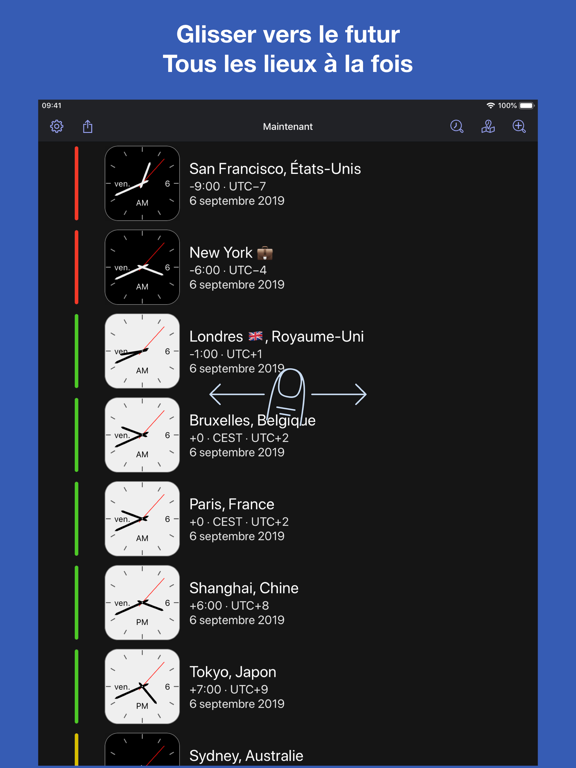 Screenshot #6 pour Time Intersect - Horloge Monde