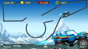 Monster Stunts - Ninja Hop screenshot 2